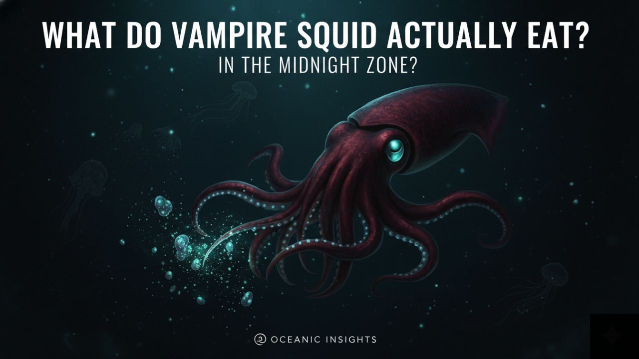 What Do Vampire Squid Actually Eat in the Midnight Zone?