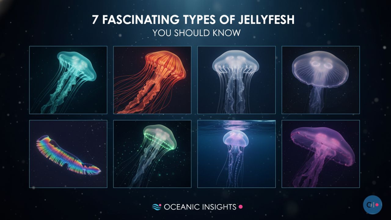 8 Fascinating Types of Jellyfishs
